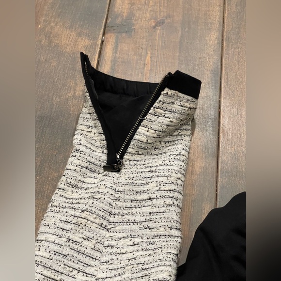 ICB New York Women’s Long Sleeve Full Zipper Black & White Lined Blazer Jacket 4 - Picture 5 of 10